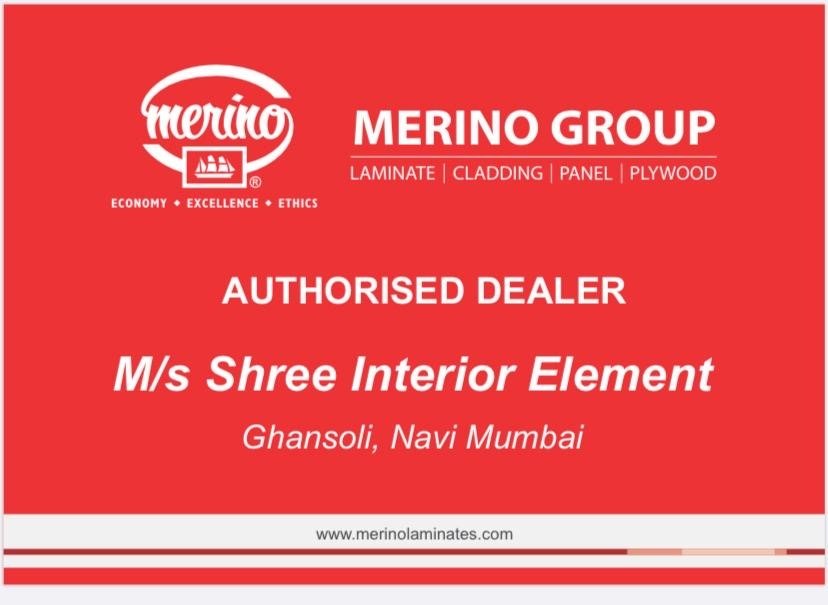 Merino Group Authorized Dealer Certificate – Shree Interior Element